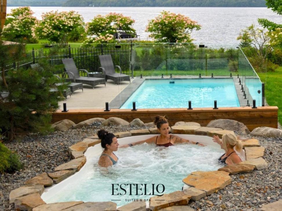 Estello Suites & Spa Lac-Mégantic Exterior foto